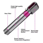 5-in-1 Hot Air Brush – Hair Dryer, Straightener, Curler & Volumizer Styler