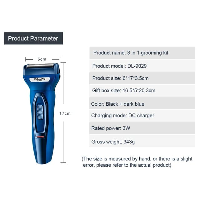 KEMEI km-6332 3 in 1 Hair Trimmer