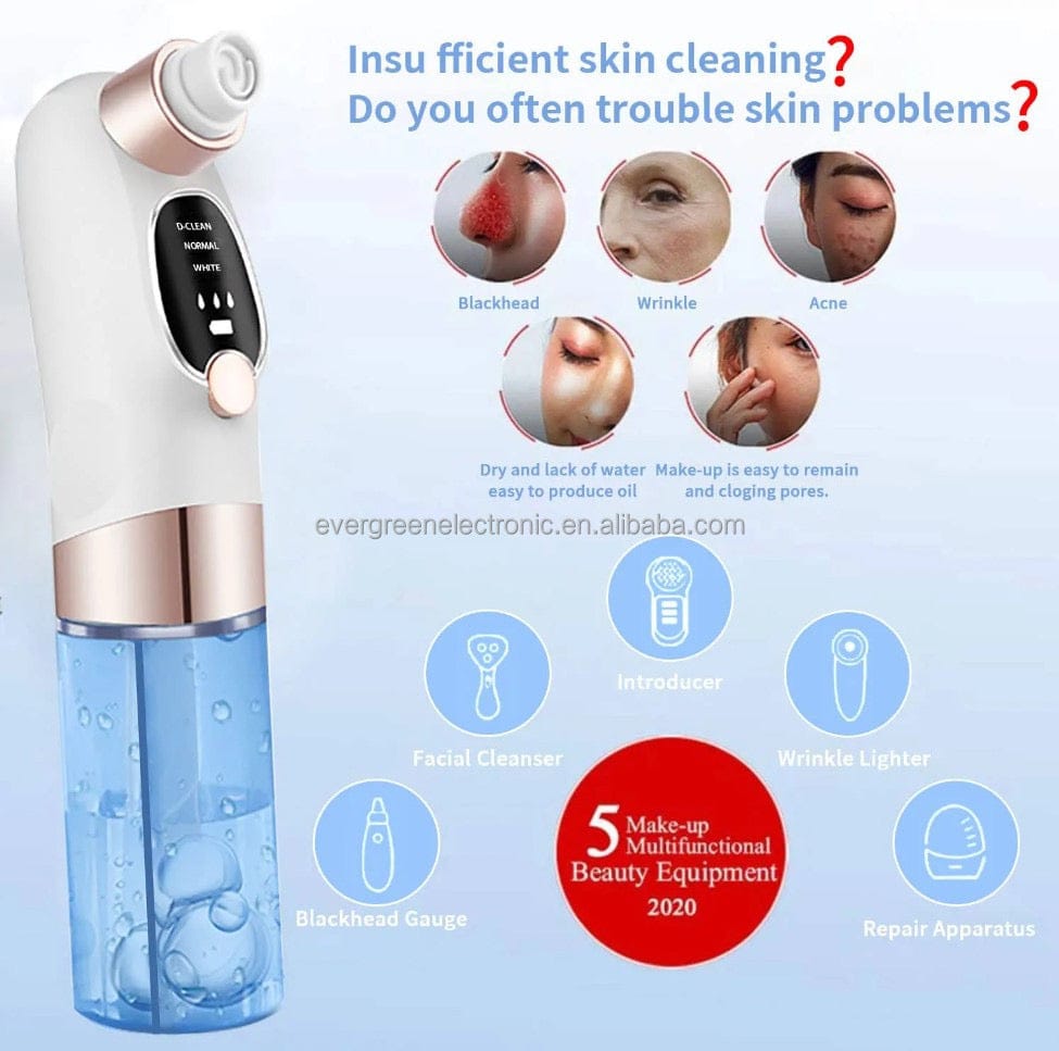 Aqua Vacuum Pore Cleaner | Mini Hydra Facial Device