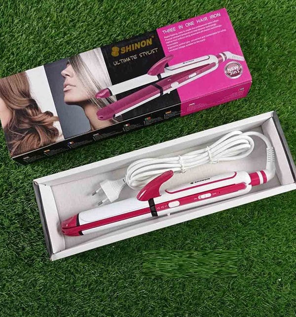 SHINON 3 IN 1 HAIR STRAIGHTENER