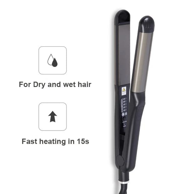 HAIR STRAIGHTENER & CURLER 2 IN 1