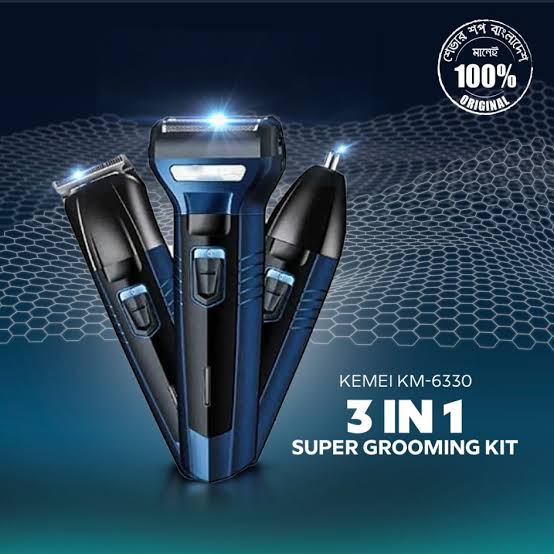 KEMEI km-6330 3 in 1 Hair Trimmer